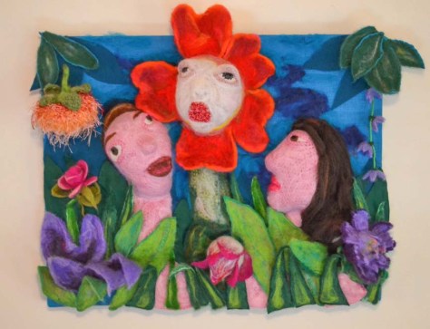 What They Say When Flowers Bloom by Ming Zaleski, art teacher